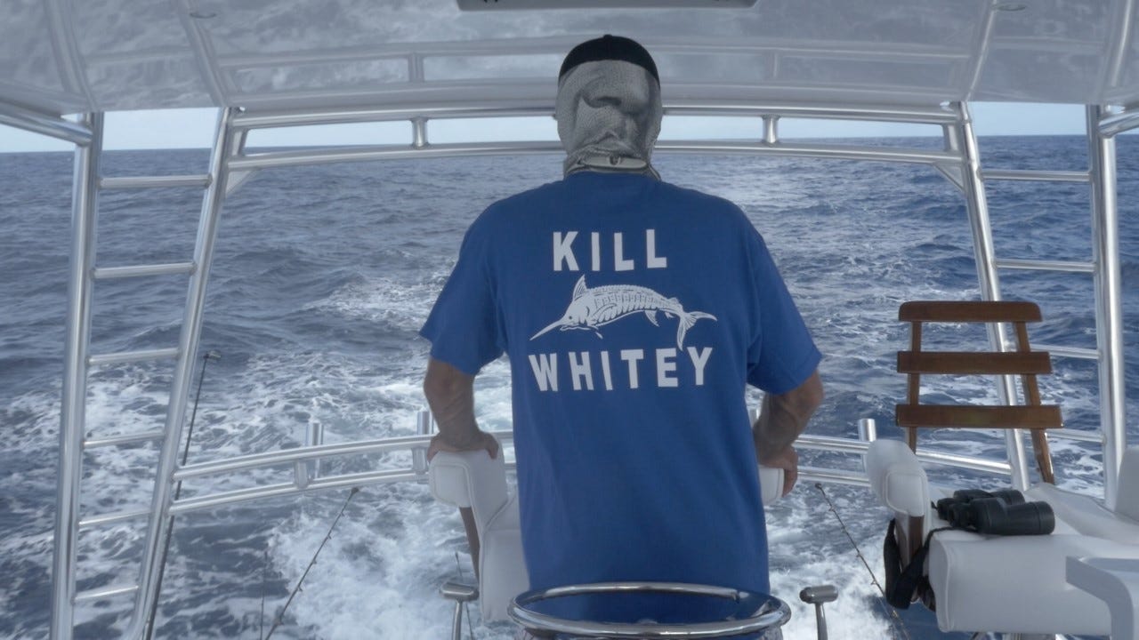 White lives matter fishing shirt clearance